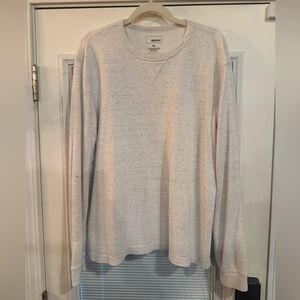 Bl Sonoma extra large Oatmeal Speckle Lightweight Crewneck Sweatshirt